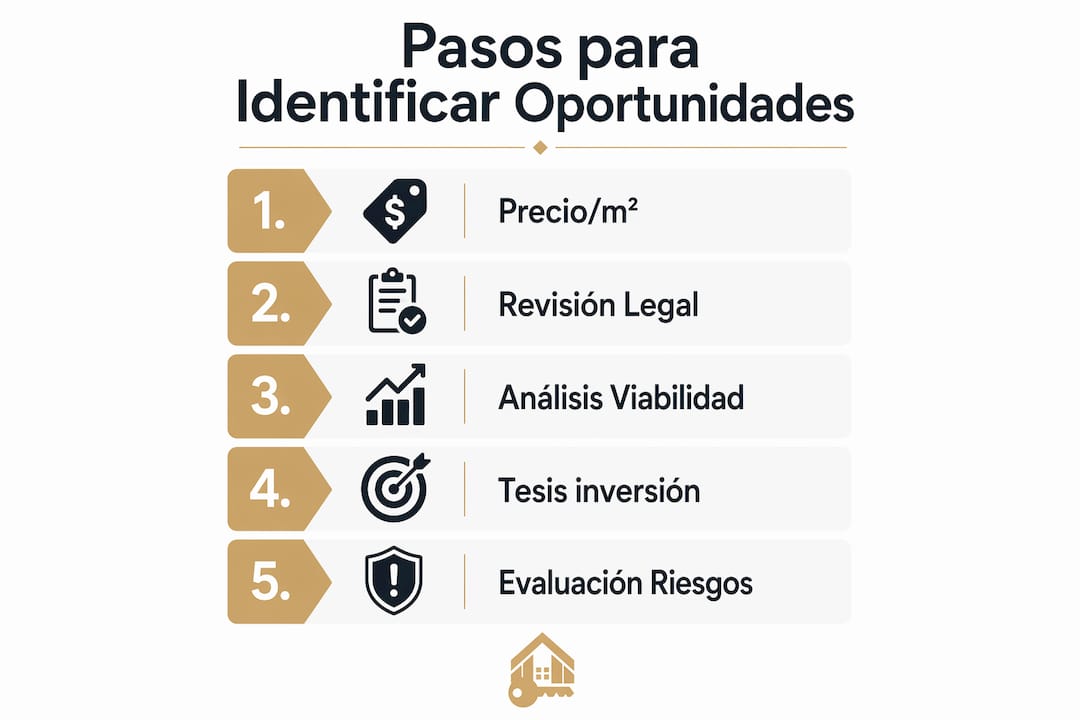 Infografía: cómo detectar oportunidades en el mercado inmobiliario