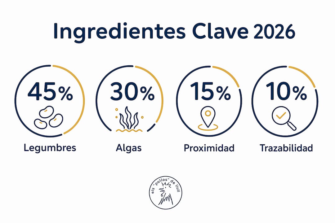 Infografía: Los ingredientes imprescindibles en la cocina para 2026