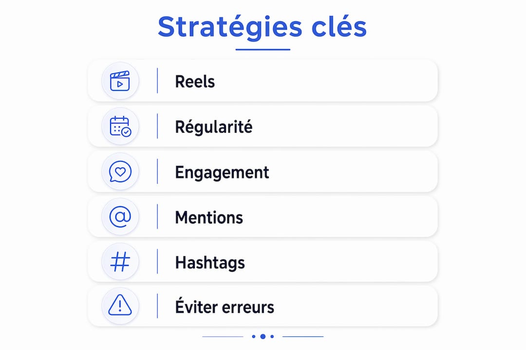 Découvrez en infographie six astuces incontournables pour booster la visibilité de votre compte Instagram en 2026.