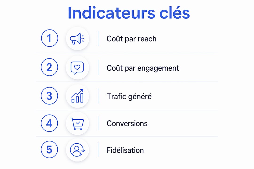 Les indicateurs essentiels à suivre pour réussir sa campagne Instagram en un coup d’œil