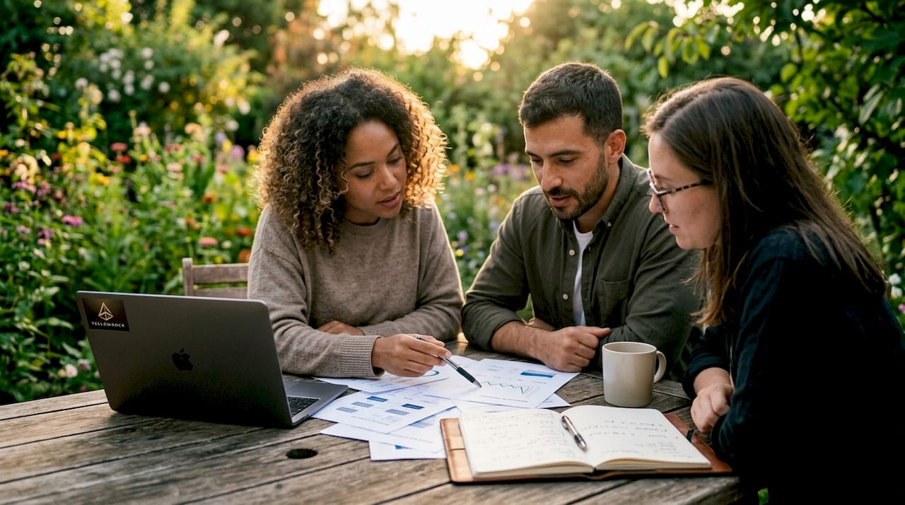 El equipo trabaja en conjunto para definir y optimizar la estrategia de SEO y SEM.