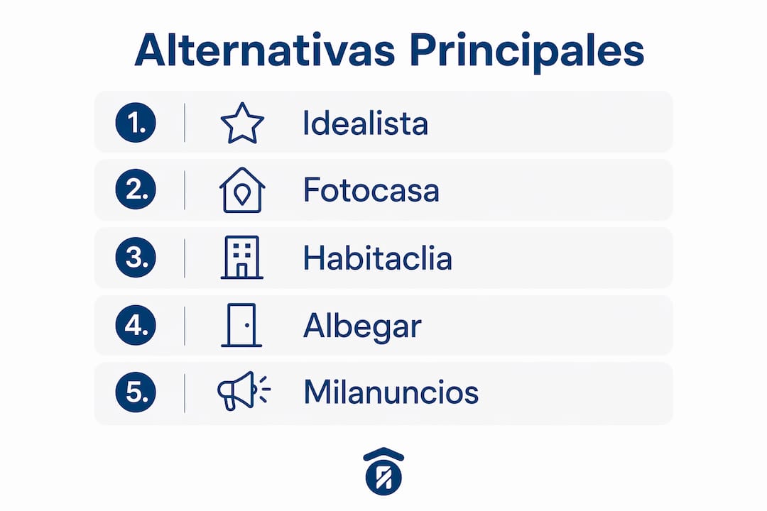 Comparativa visual de los principales portales inmobiliarios en Valencia