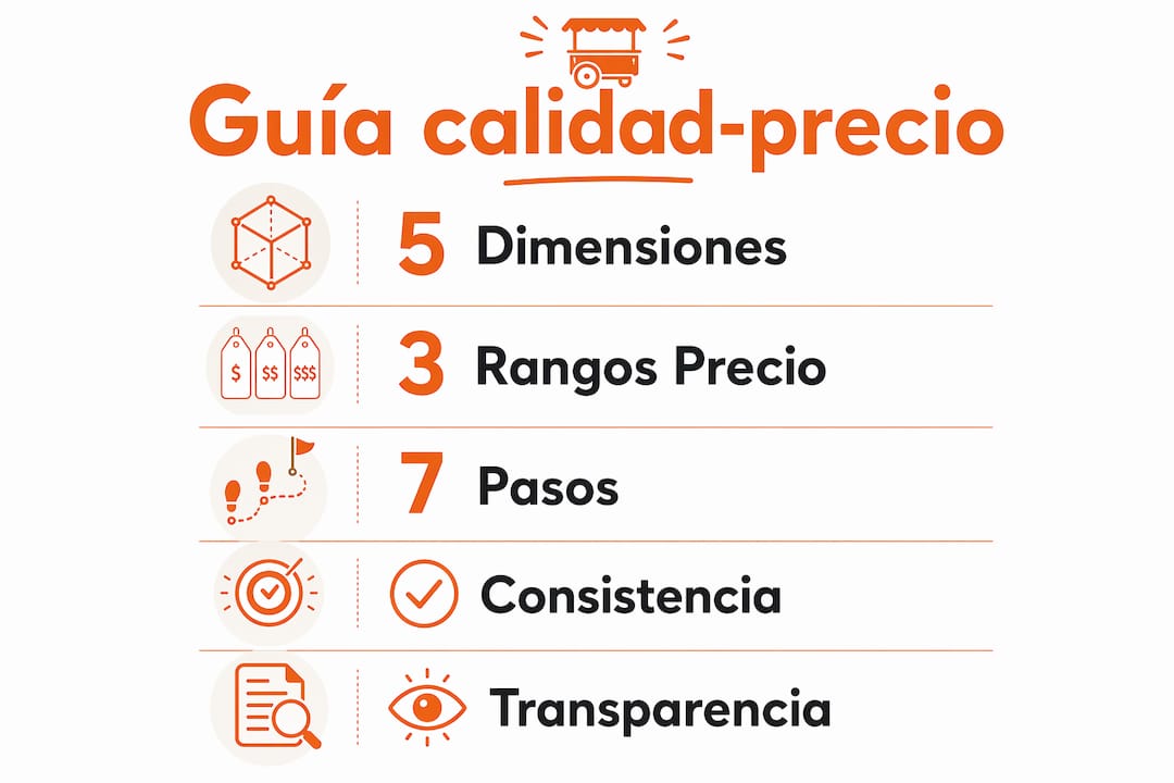 Infografía: los mejores restaurantes de Barcelona según su relación calidad-precio