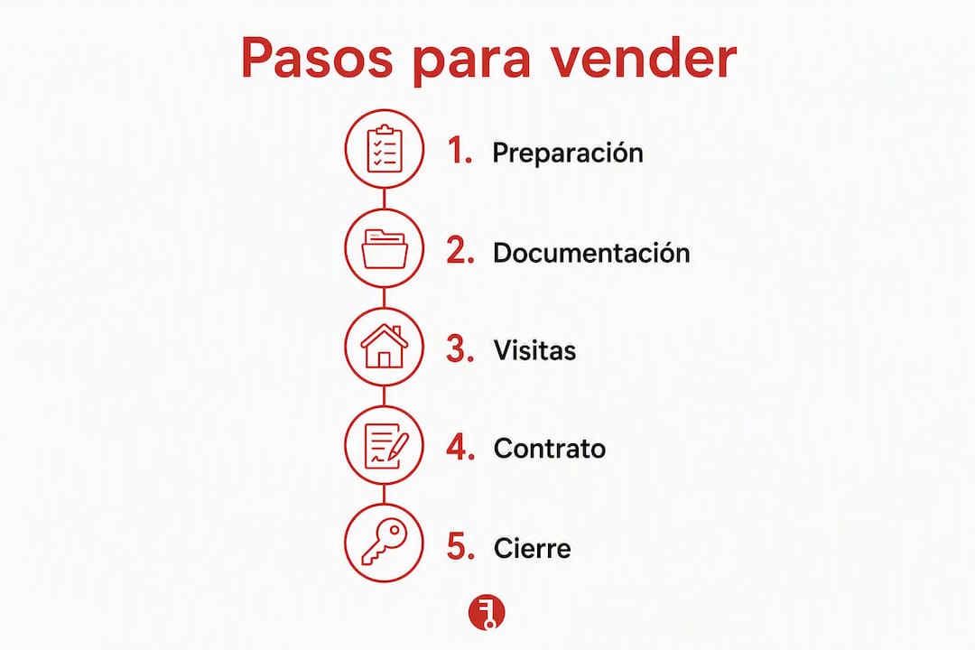 Infografía con las claves para vender un piso ocupado en Valencia