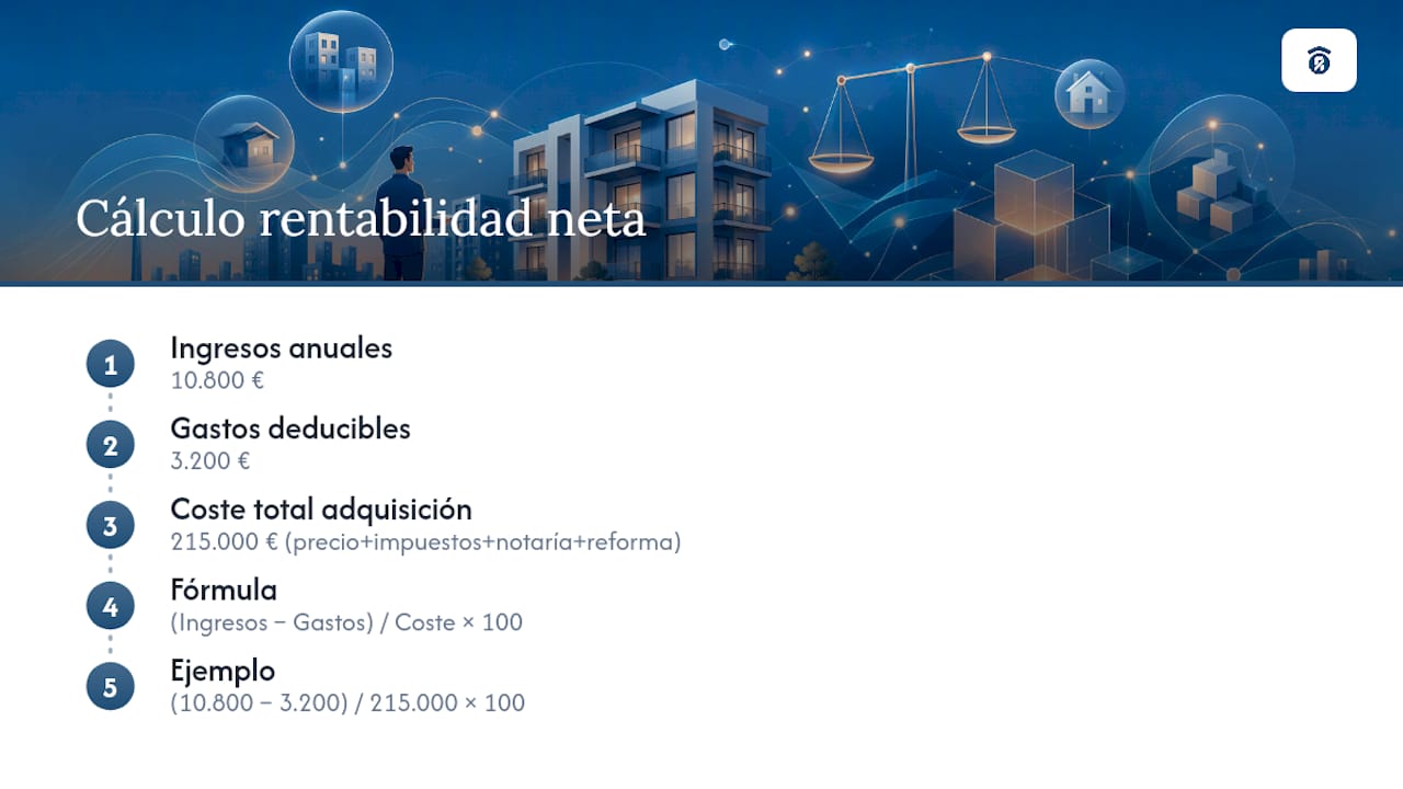 Diferentes formas de calcular la rentabilidad de un alquiler: una comparativa