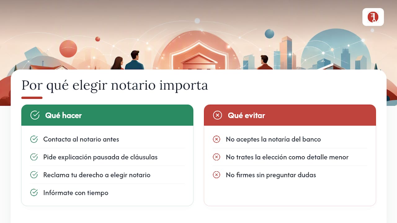 Por qué elegir bien al notario no es un simple trámite — overview diagram