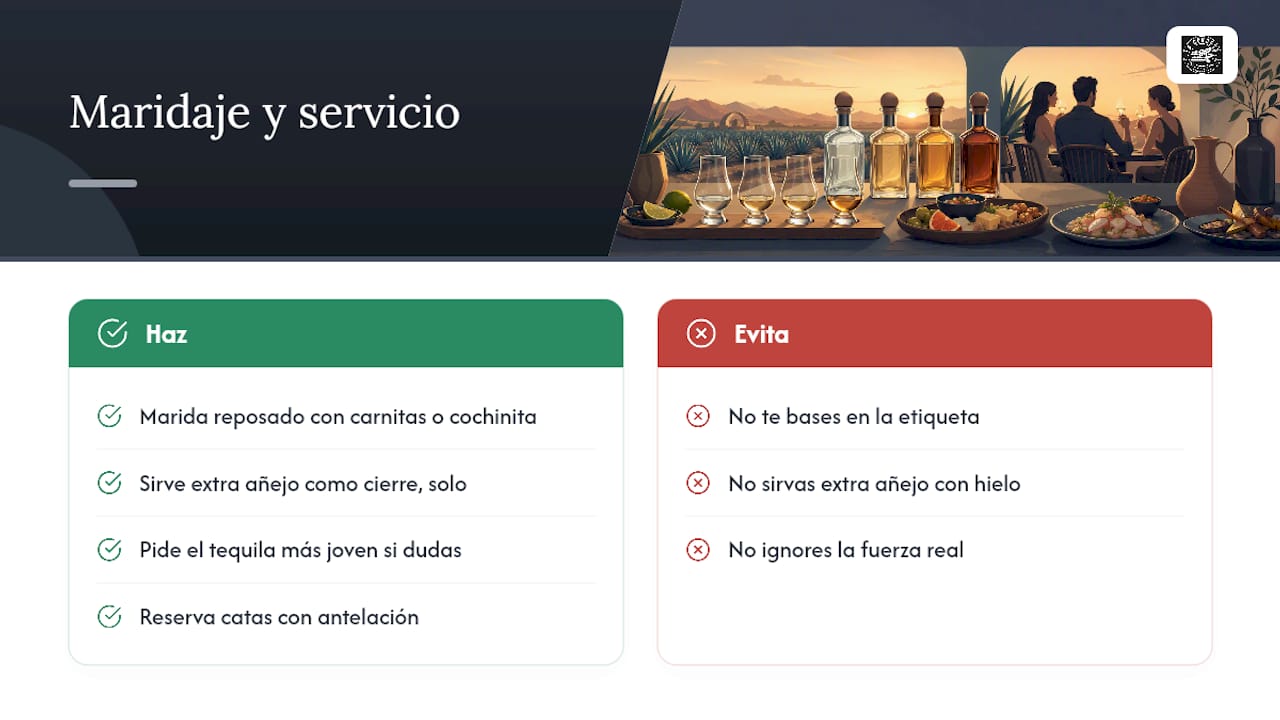 Cómo maridamos el tequila en La Condesa — overview diagram