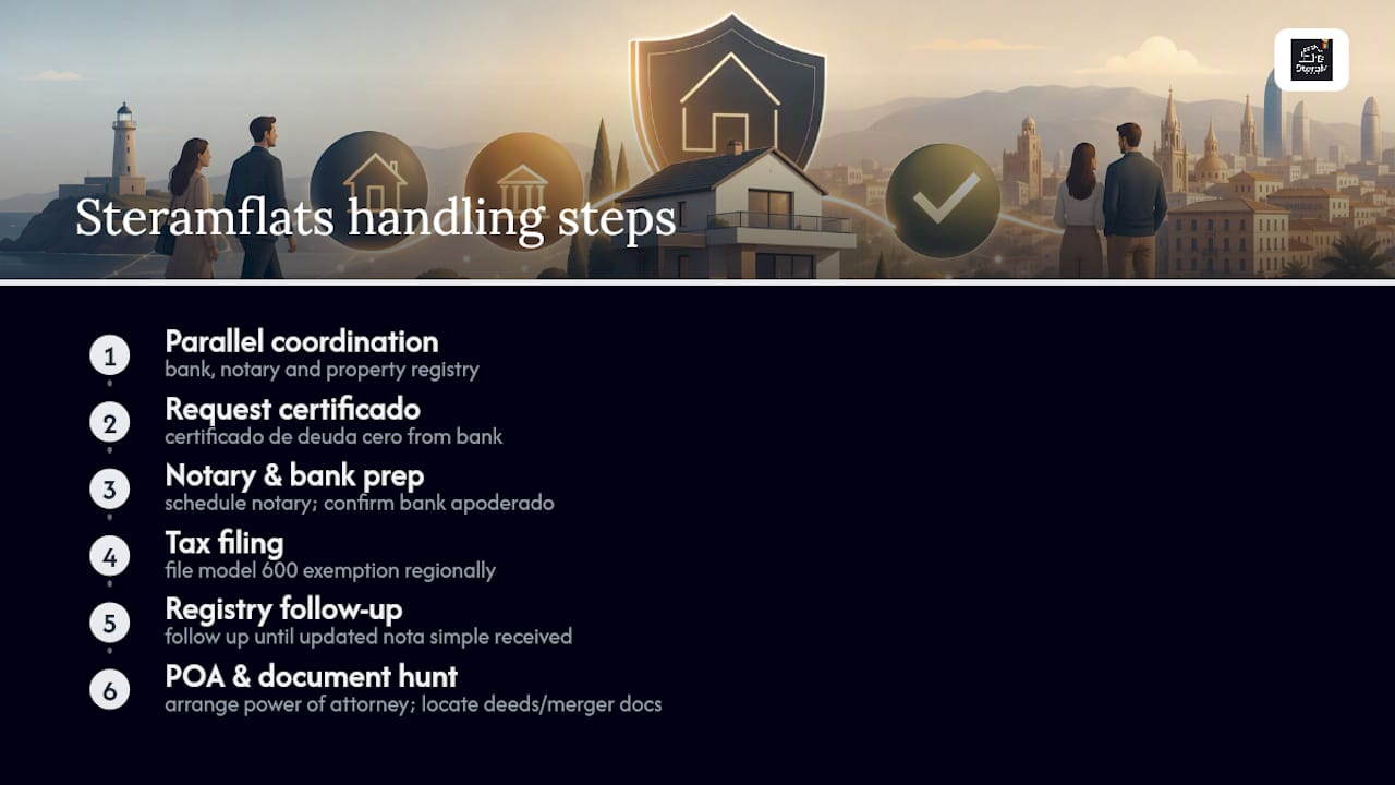 Let Steramflats Handle the Cancellation Paperwork for You — overview diagram