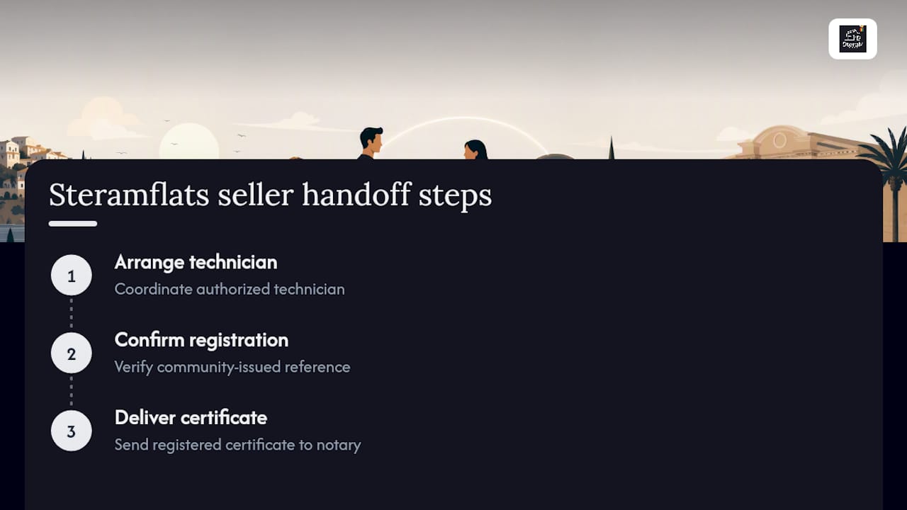 How Steramflats Removes the Guesswork for Sellers — overview diagram