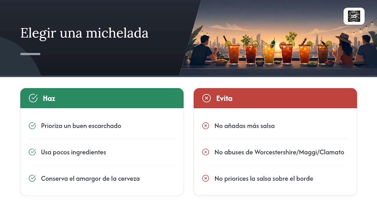 Lo que casi nadie te dice sobre elegir una michelada — overview diagram