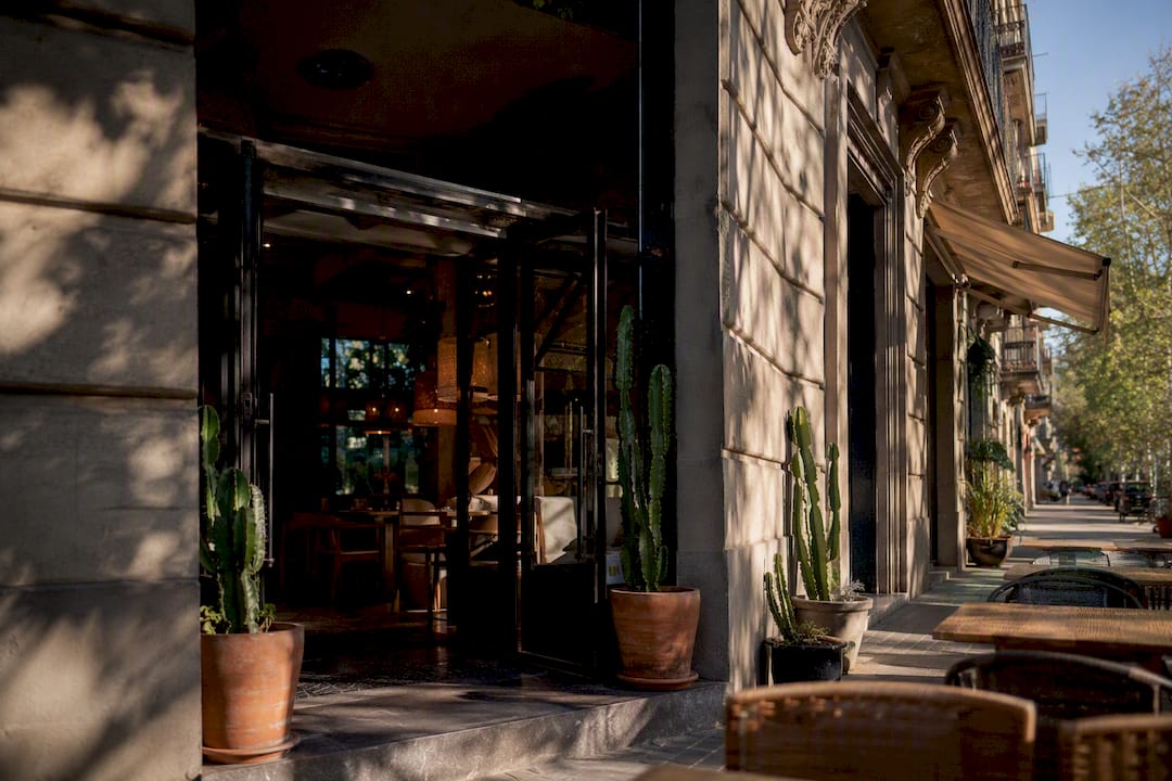 Fachada de un restaurante mexicano en Sant Antoni
