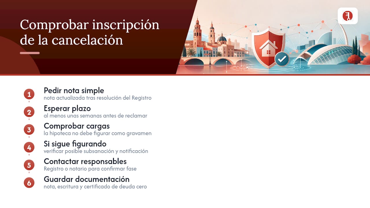 Cómo comprobar que la cancelación se ha inscrito correctamente — overview diagram