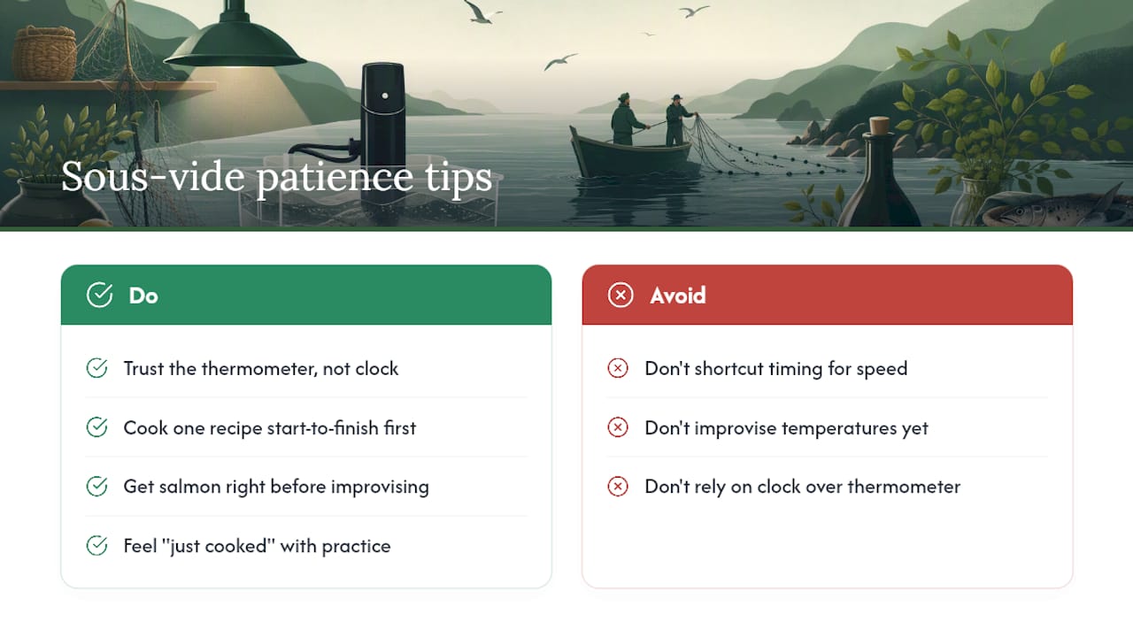 Why Sous Vide Rewards Patience Over Shortcuts — overview diagram