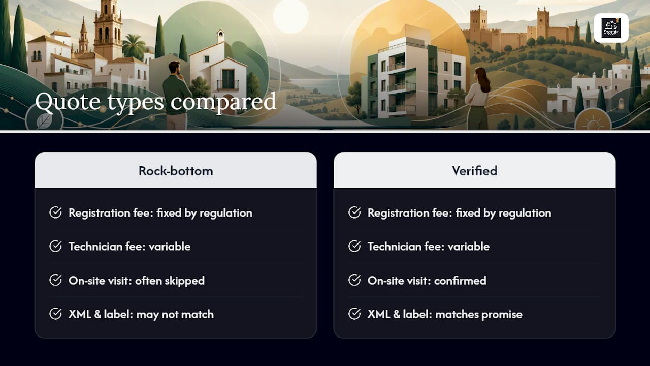 Why the Cheapest Quote Is Rarely the Right One — overview diagram