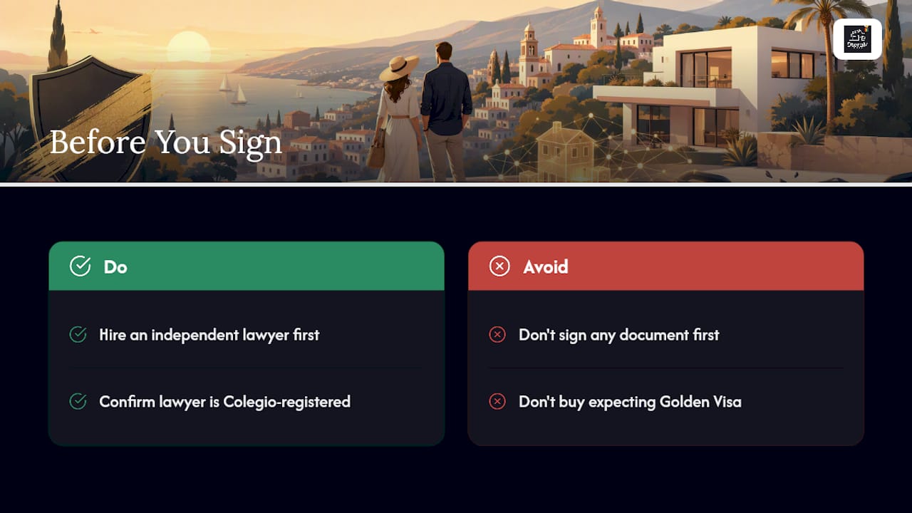 What I'd Tell Any Foreign Buyer Before They Sign — overview diagram