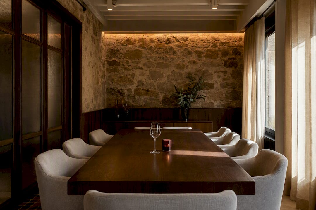 Sala interior privada para reuniones