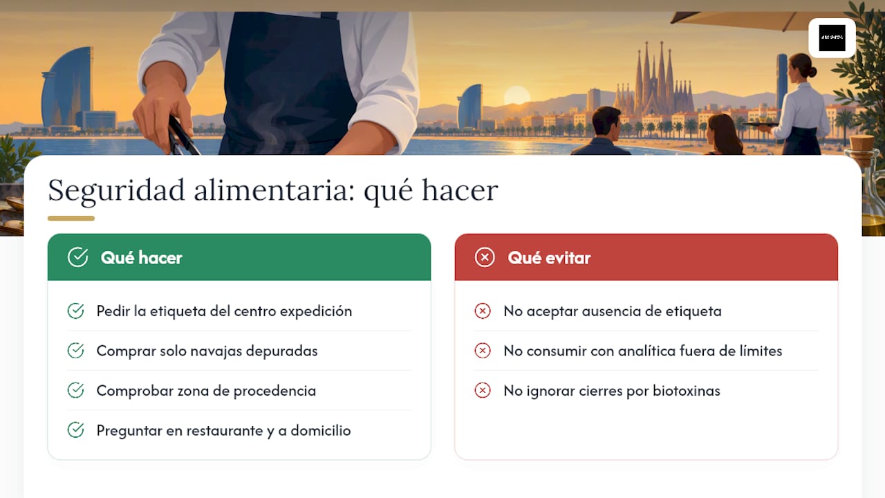 Seguridad alimentaria y depuración: lo que exige la ley española — overview diagram