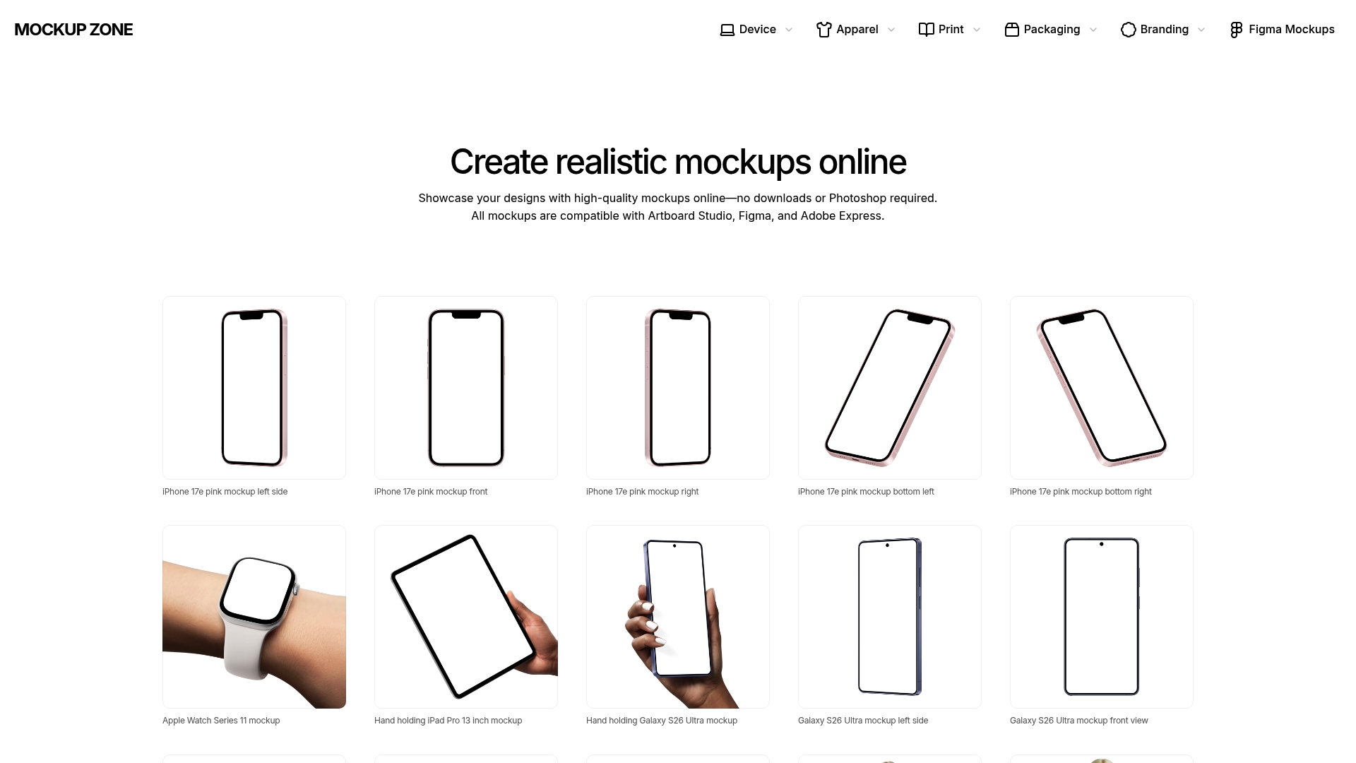 Product Screenshot