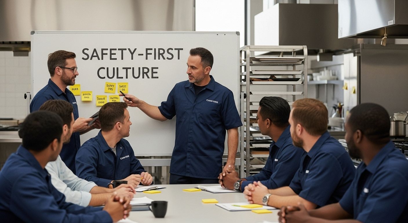 Preventing Injuries in Kitchens: Safety Tips for 2025 2 kitchen safety teamwork