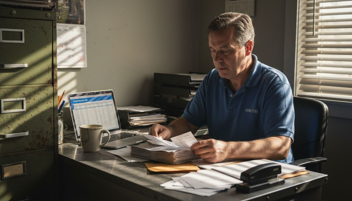 Property manager processing fund rental returns