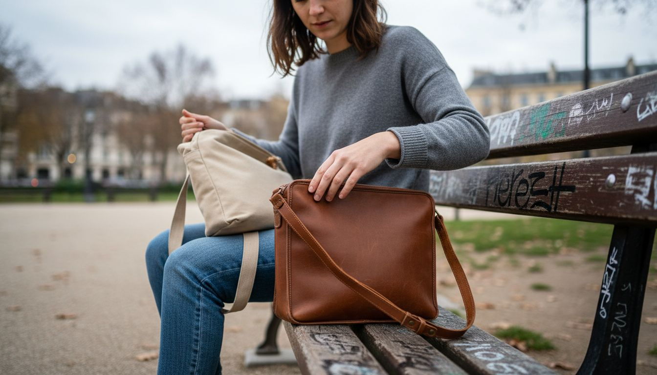 Cuir ou toile : lequel choisir pour votre sac bandoulière ?