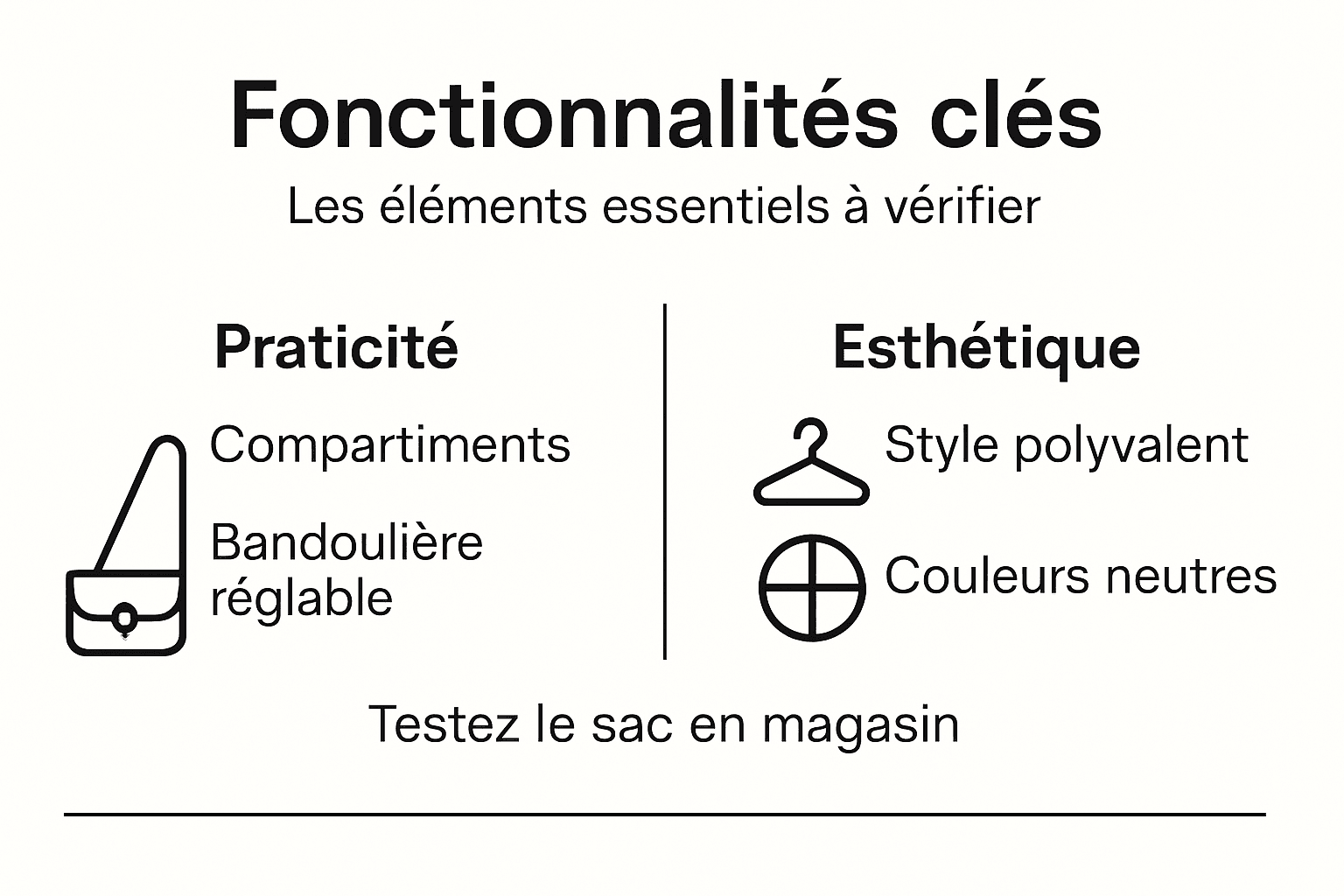 Aperçu des atouts incontournables du sac bandoulière