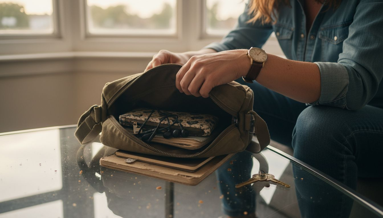 Comment optimiser le rangement à l’intérieur d’un sac porté en bandoulière ?