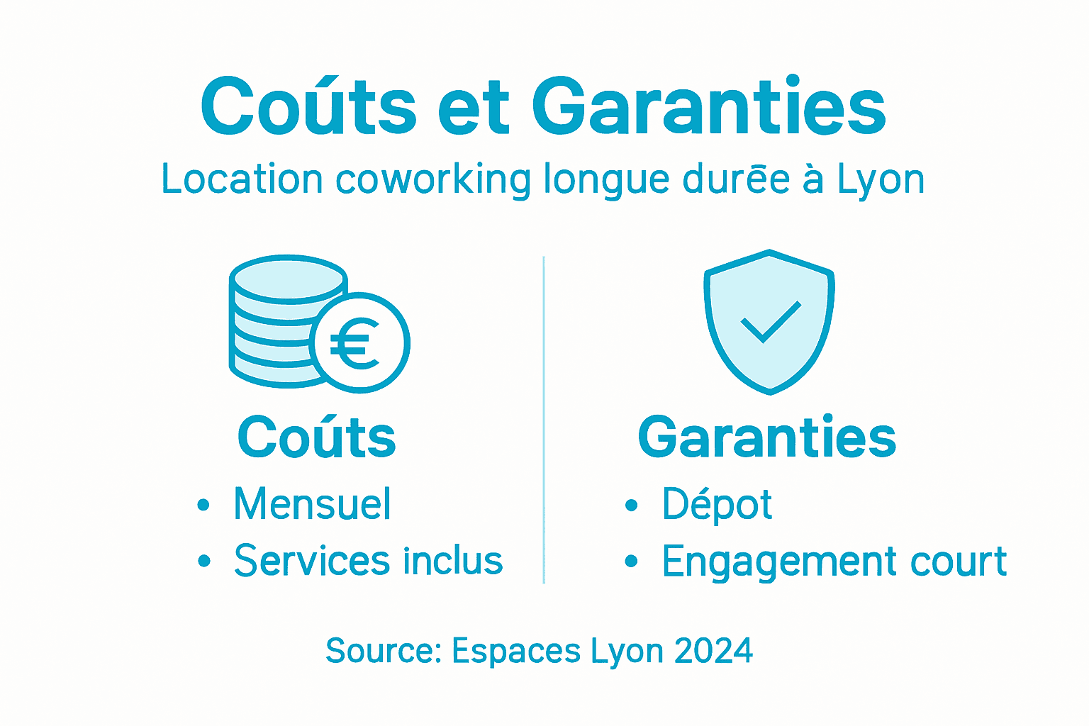 Tout savoir sur les tarifs et les garanties des espaces de coworking à Lyon en un coup d’œil