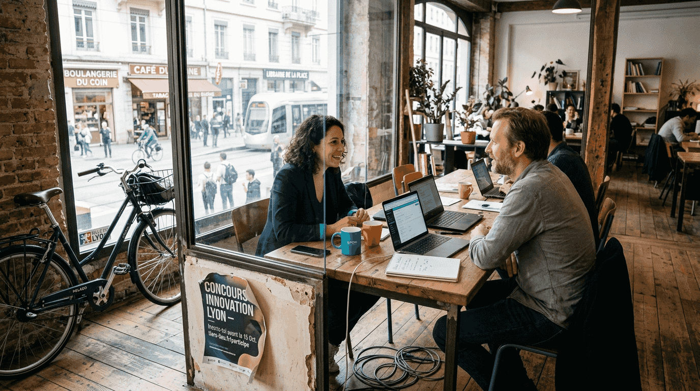 Afterwork coworking dans l’un des quartiers les plus vivants de Lyon : venez échanger, réseauter et découvrir de nouveaux espaces inspirants !