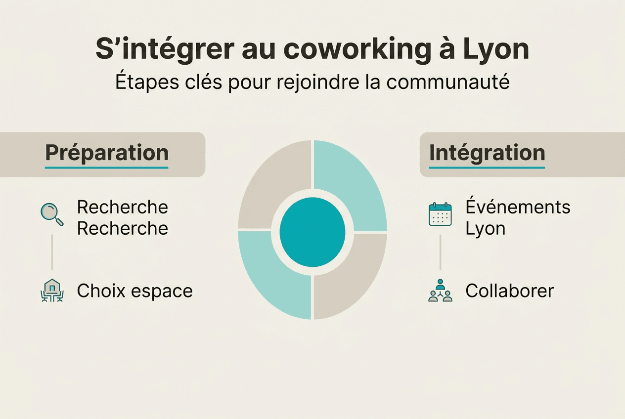 Les différentes étapes pour réussir son intégration dans un espace de coworking à Lyon en un coup d’œil