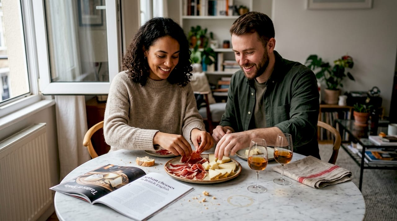 Why gourmet meat gifts make the perfect luxury surprise 3 Couple pairing gourmet ham and sherry