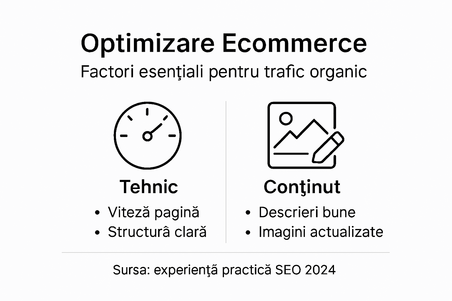 Infografic: Cum îți poți optimiza magazinul online – aspecte tehnice și de conținut care fac diferența