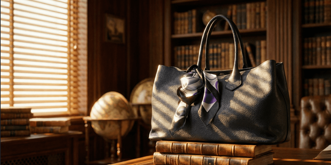 Grace Leder Business-Tasche hergestellt in Italien