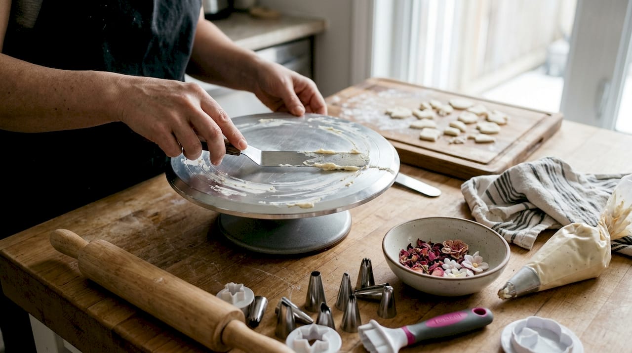 Utensilios imprescindibles para decorar tu tarta de boda