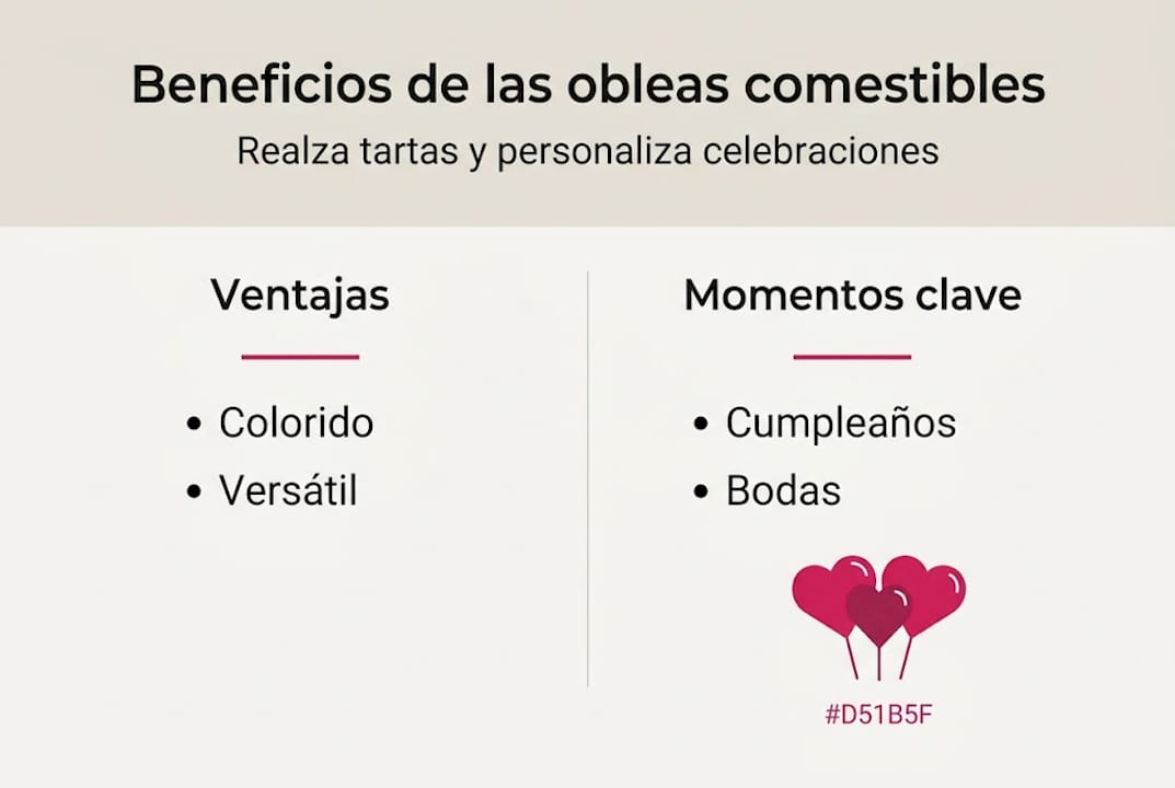 Infografía: beneficios de decorar tus postres con ingredientes comestibles