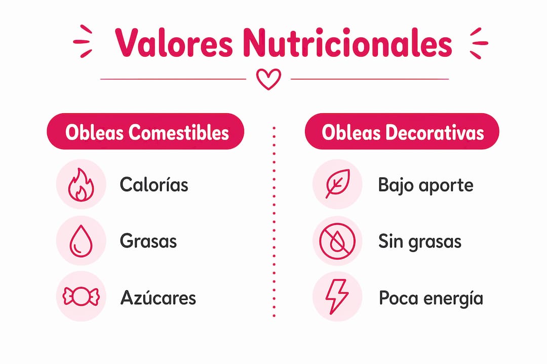 Infografía: comparativa de valores de las obleas