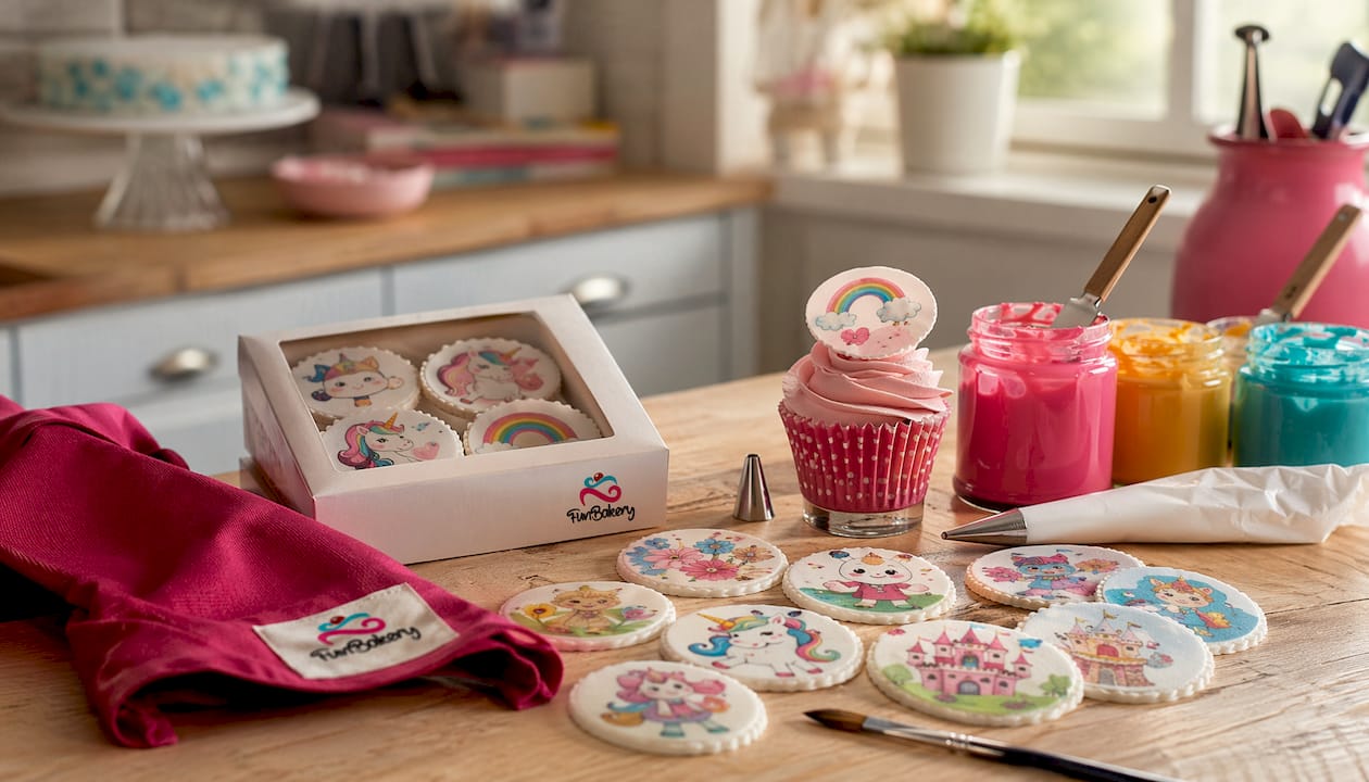Hostias personalizadas comestibles para decorar tartas y postres