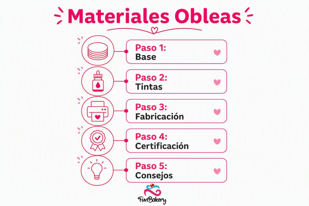 Guía visual sobre los materiales y las medidas de seguridad en la fabricación de obleas