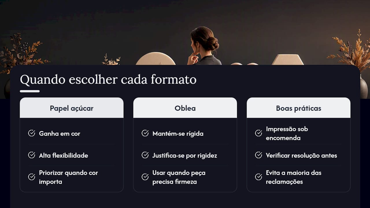 Nota do profissional: experiência prática de quem imprime diariamente — overview diagram