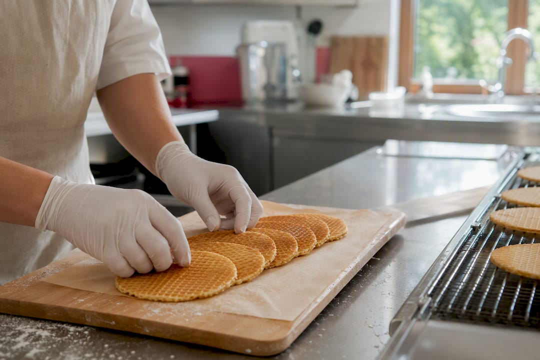 Área de panadería limpia para evitar la contaminación cruzada