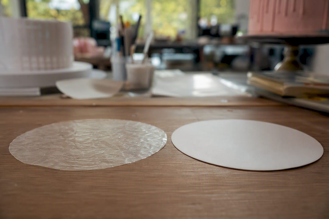 Papel de arroz e papel de açúcar para decoração comestível