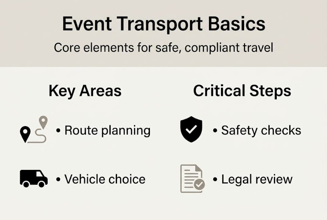 Event Transportation Logistics: Safety & Compliance Guide