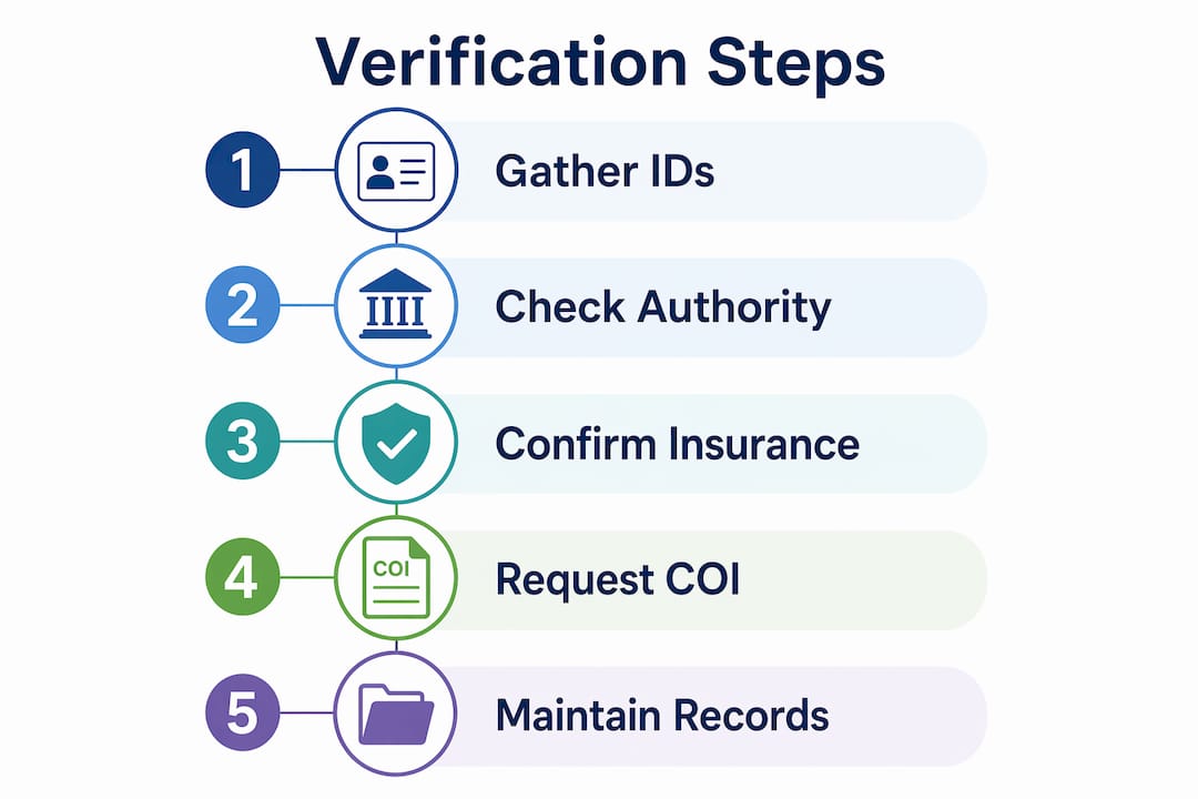 Verification Step System How to Verify a Transportation Provider: 2026 Guide