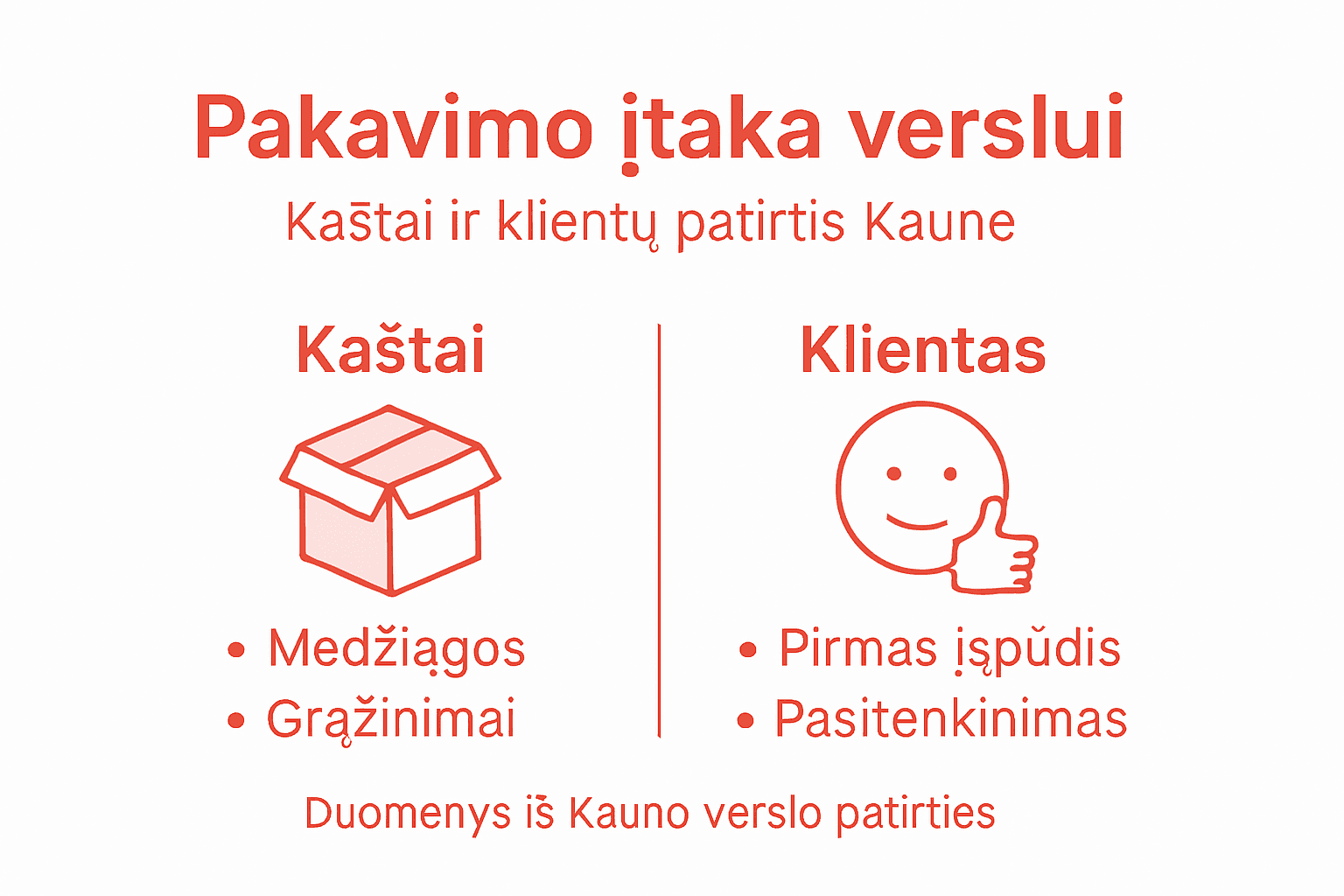 Infografikas: kaip pasirinkti efektyviausią pakavimo būdą ir sutaupyti