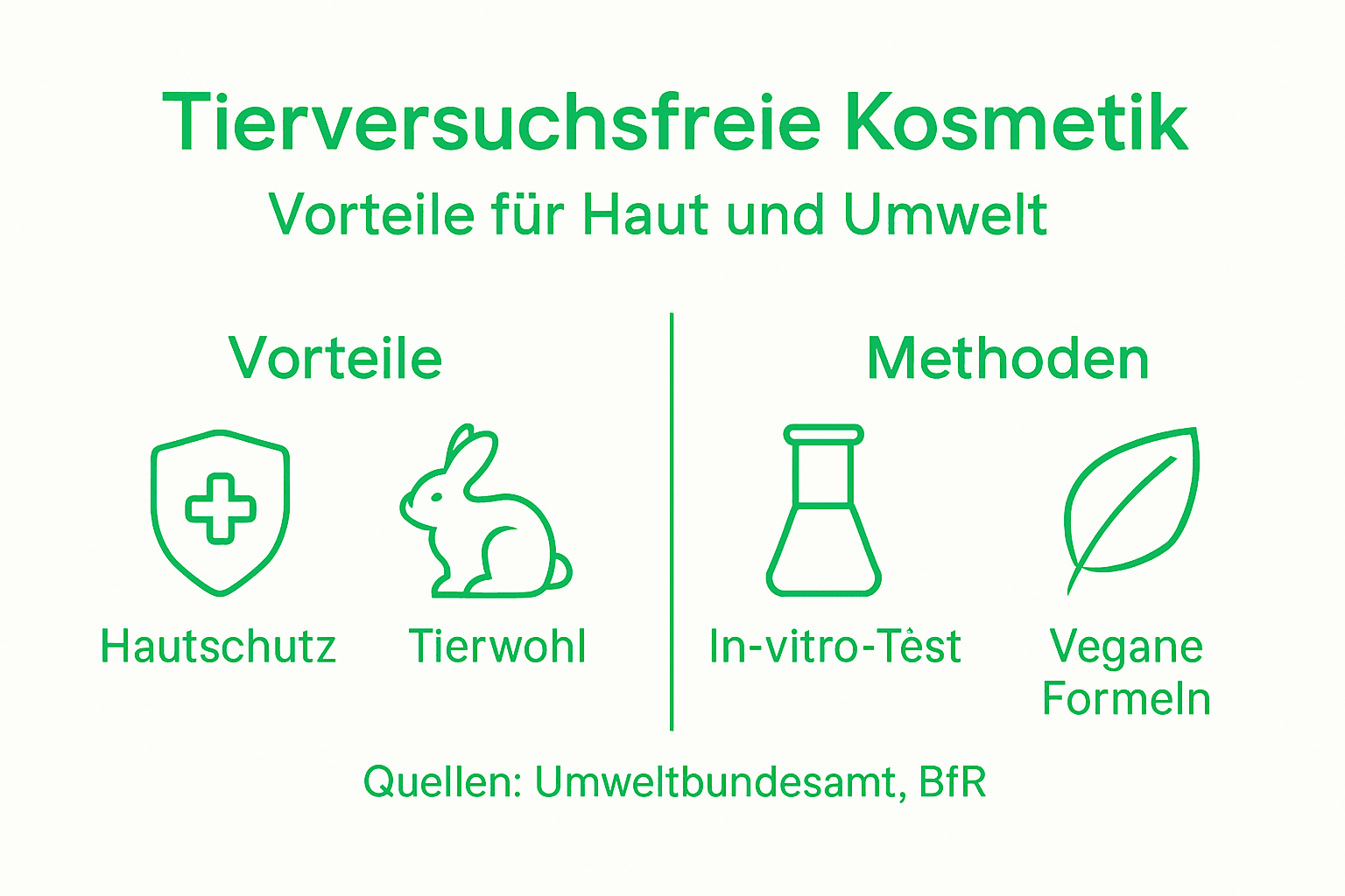 Übersicht: Tierversuchsfreie Kosmetik – Methoden und ihre Vorteile auf einen Blick