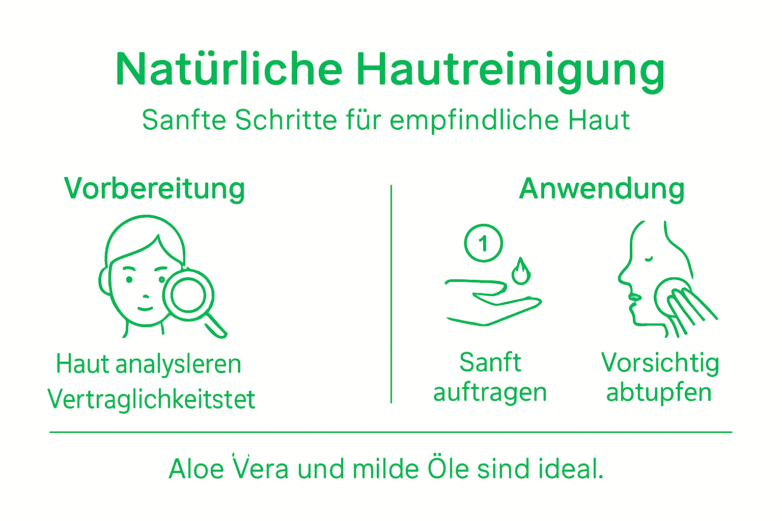 Schritt-für-Schritt-Anleitung: So reinigst du deine Haut auf natürliche Weise