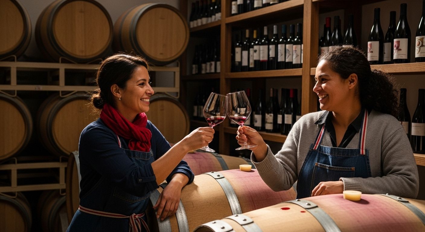 female winemakers boutique cellar
