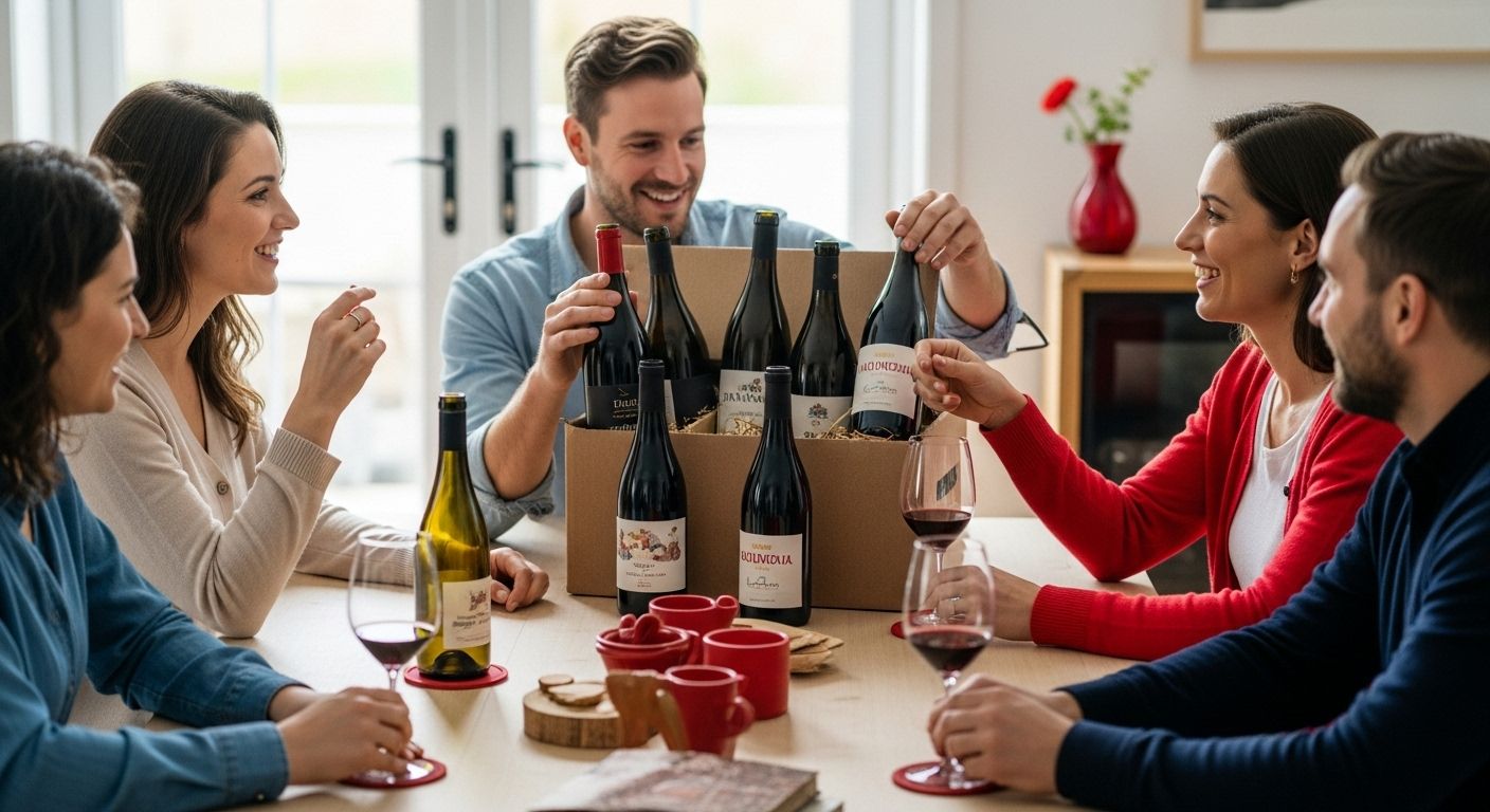 wine cases, small batch, home wine tasting