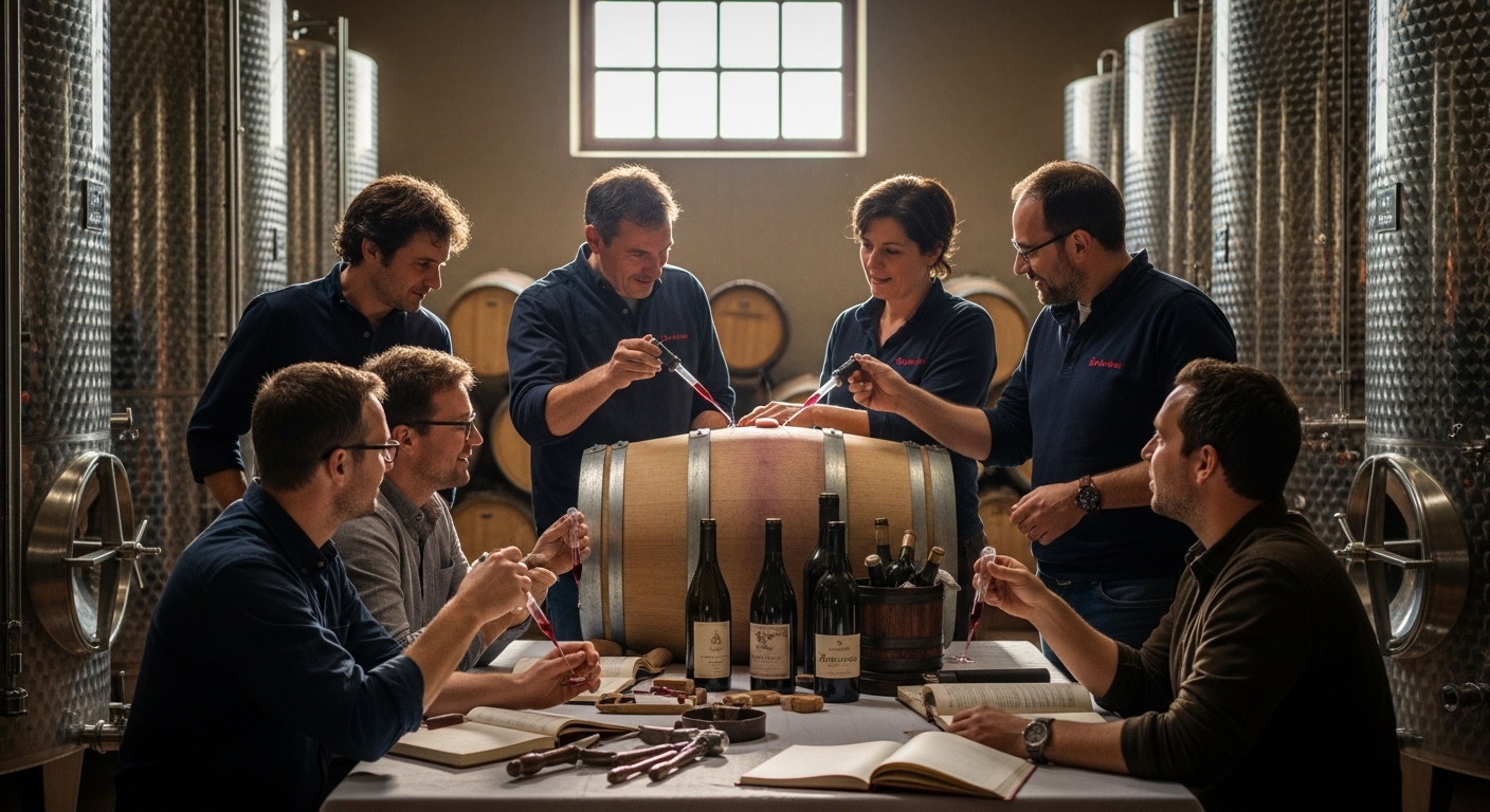 Stettyn winemaking cellar image