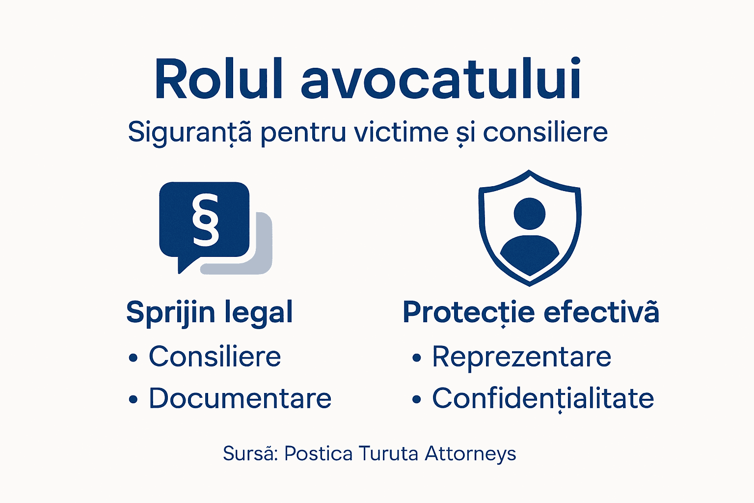 Infografic: Cum te poate ajuta avocatul în procesul obținerii unui ordin de protecție
